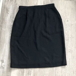 Ann Taylor Black Pencil Skirt